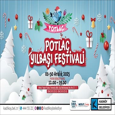 Kadıköy’de Potlaç Yılbaşı Festivali Başlıyor