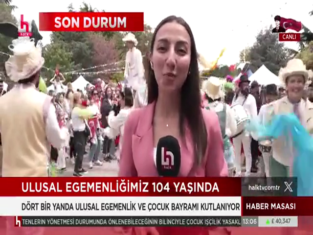 TV HABER-Halk Tv, Kadıköy'de 23 Nisan coşkusu