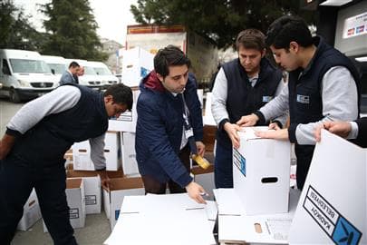 Kadıköy’den Çanakkale’ye yardım eli