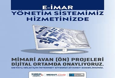 Kadıköy’de E- İmar Dönemi Başladı