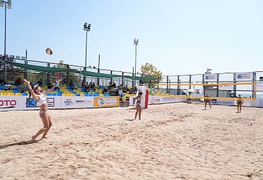 Kalamış’ta Plaj Voleybolu Turnuvası Başladı