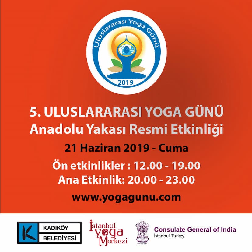 Kadıköy’de 5. Uluslararası Yoga Günü 