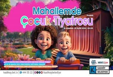 “Mahallemde Çocuk Tiyatrosu” Başlıyor