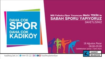 Milli Futbolcu Metin Tekin'le Daha Çok Spor Daha Çok Kadıköy