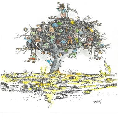 Kadıköy’de “Doğaya Sahip Çıkan Karikatürler” Sergisi