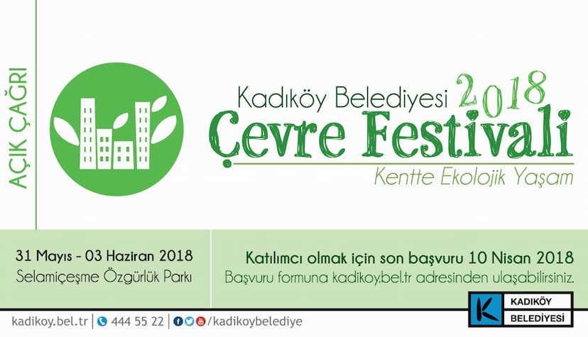 Kadıköy Çevre Festivali'ne Başvurular Başladı