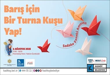 Kadıköy’den Hiroşima’ya Barış Kuşları
