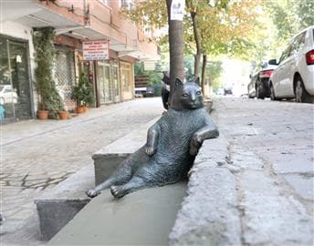 Kadıköy'ün Bıçkın Kedisi 'Tombili' Heykeli Açılıyor