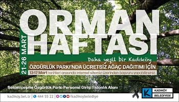 Daha Yeşil Kadıköy İçin Ücretsiz Ağaç Dağıtımı 