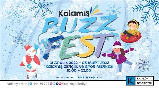 Kadıköy Yeni Yıla Buzzfest Coşkusuyla Giriyor