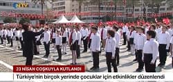 TV HABER-NTV, 23 Nisan coşkuyla kutlandı