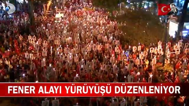 Kanal D - Cumhuriyet Yürüyüşü