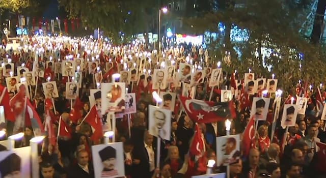 29 Ekim 2018 Bağdat Caddesi Cumhuriyet Yürüyüşü