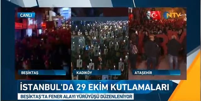 NTV - Cumhuriyet Yürüyüşü