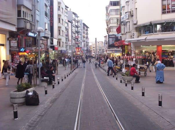 Kadıköy Bahariye'de Protesto