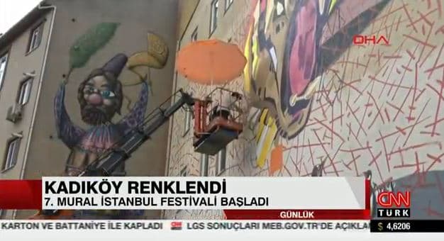 CNNTürk Kadıköy Renklendi