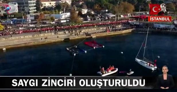 Kanal D - Saygı Zinciri Oluşturuldu