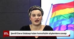 MEDYASCOPE-Şerdil Dara Odabaşı'ndan Homofobik Söylemlere Cevap