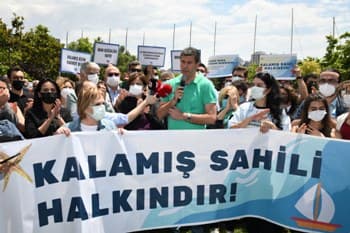 Kalamış Sahili'nin Özelleştirilmesine Tepkiler Büyüyor