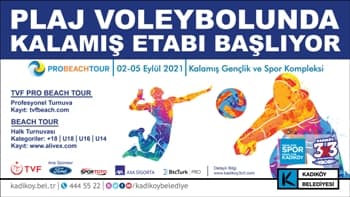 Plaj Voleybolu Turnuvasında Kadıköy Etabı Başlıyor