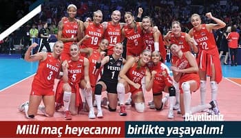 Voleybolda Milli Heyecan Kalamış’ta Devam Ediyor