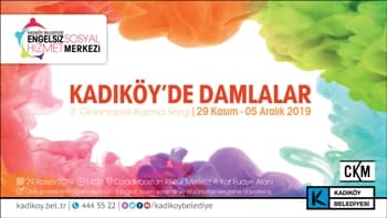 Kadıköy'de Engeller Sanatla Aşılıyor: "Damlalar" Sergisi