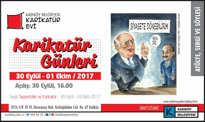 Siyaset Dünyasının Unutulmaz İsimlerinin Karikatürleri Sergilenecek