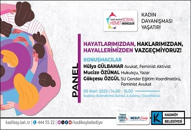 Kadıköy Belediyesi’nden 8 Mart Etkinlikleri