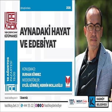 Usta Yazar Burhan Sönmez TESAK'ta Okurlarıyla Buluşuyor