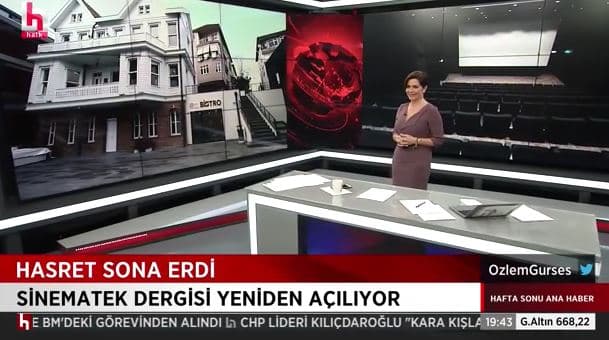 HALK TV (Ana Haber) - Kadıköy Belediyesi SİNEMATEK