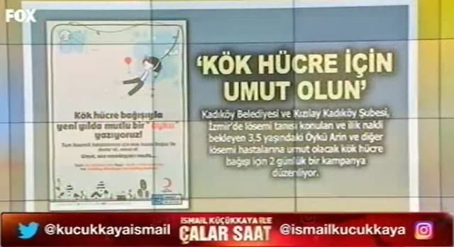 FOX - Kadıköy Belediyesi'nin Kök Hücre Bağışına Desteği