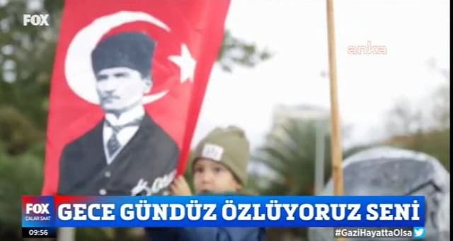 FOX TV (Çalar Saat) - Kadıköy'de Ata'ya Saygı Zinciri