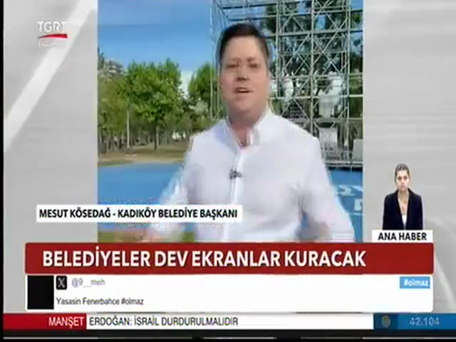 TGRT - Dev Ekranda Maç Keyfi