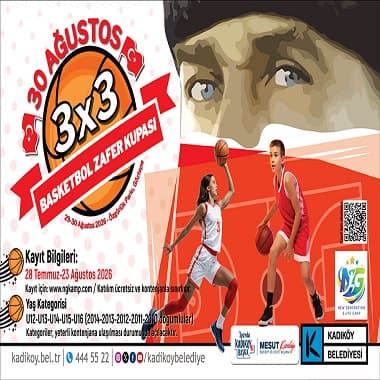 30 Ağustos Basketbol Zafer Kupası Kayıtları Devam Ediyor